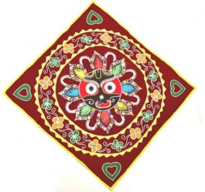 Odia Bazar Lord Jagannath Designed Handcrafted Pipili Chandua 