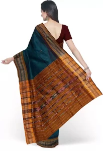 Self Design Sambalpuri Pure Cotton Saree  (Multicolor)