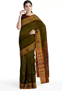 Self Design Sambalpuri Pure Cotton Saree  (Multicolor)