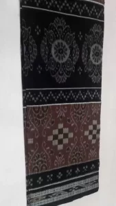 Woven Sambalpuri Cotton Blend Saree  (Multicolor)