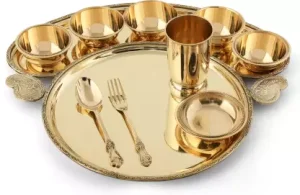 Brass Diner Set