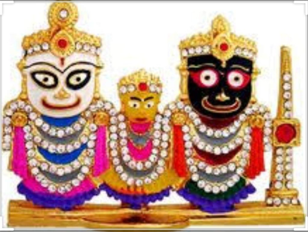 Generic Bhagwaan Jagannath Idol in Brass Material 