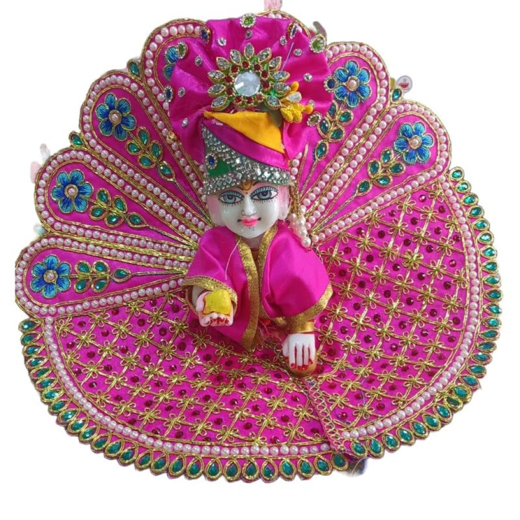 Laddu Gopal Royal Look Fancy and Very Beautiful Summer Dress