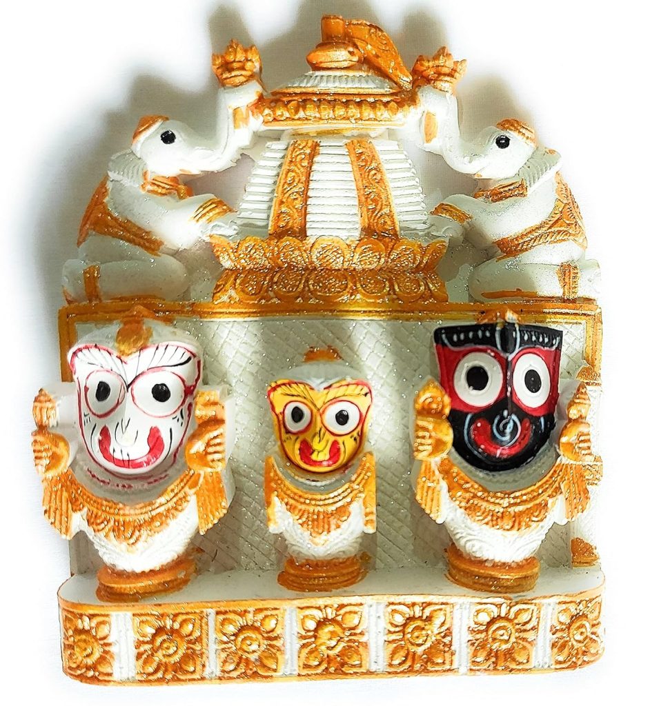  Marble dust jagannath Idol (Standard) 