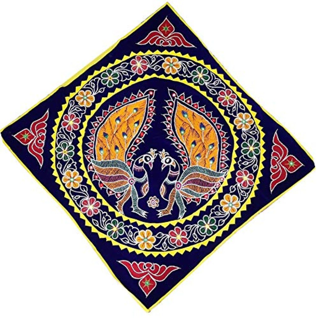 Handcrafted Colorful Pipili Applique Work Chandua Wall Hanging