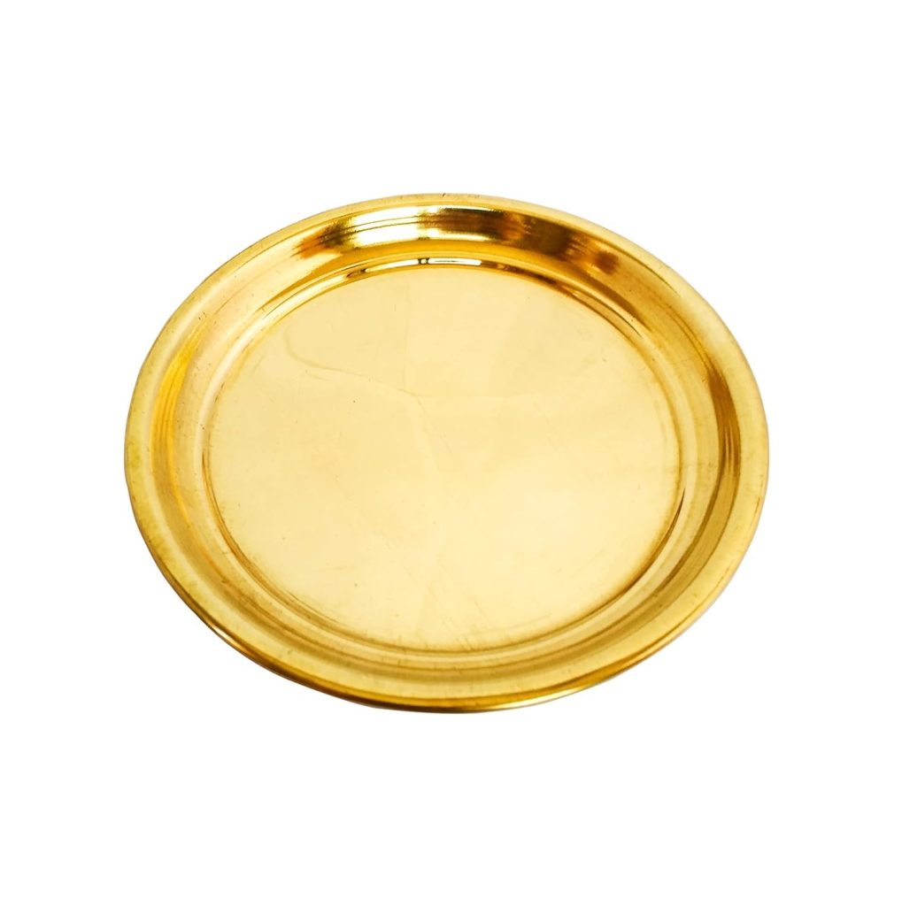 Light Weight Brass Plate Pack of 2 Small