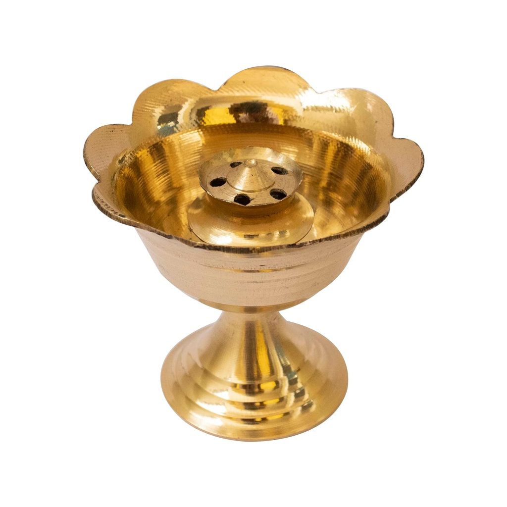 Spillbox Brass Incense Stick Holder Stand 