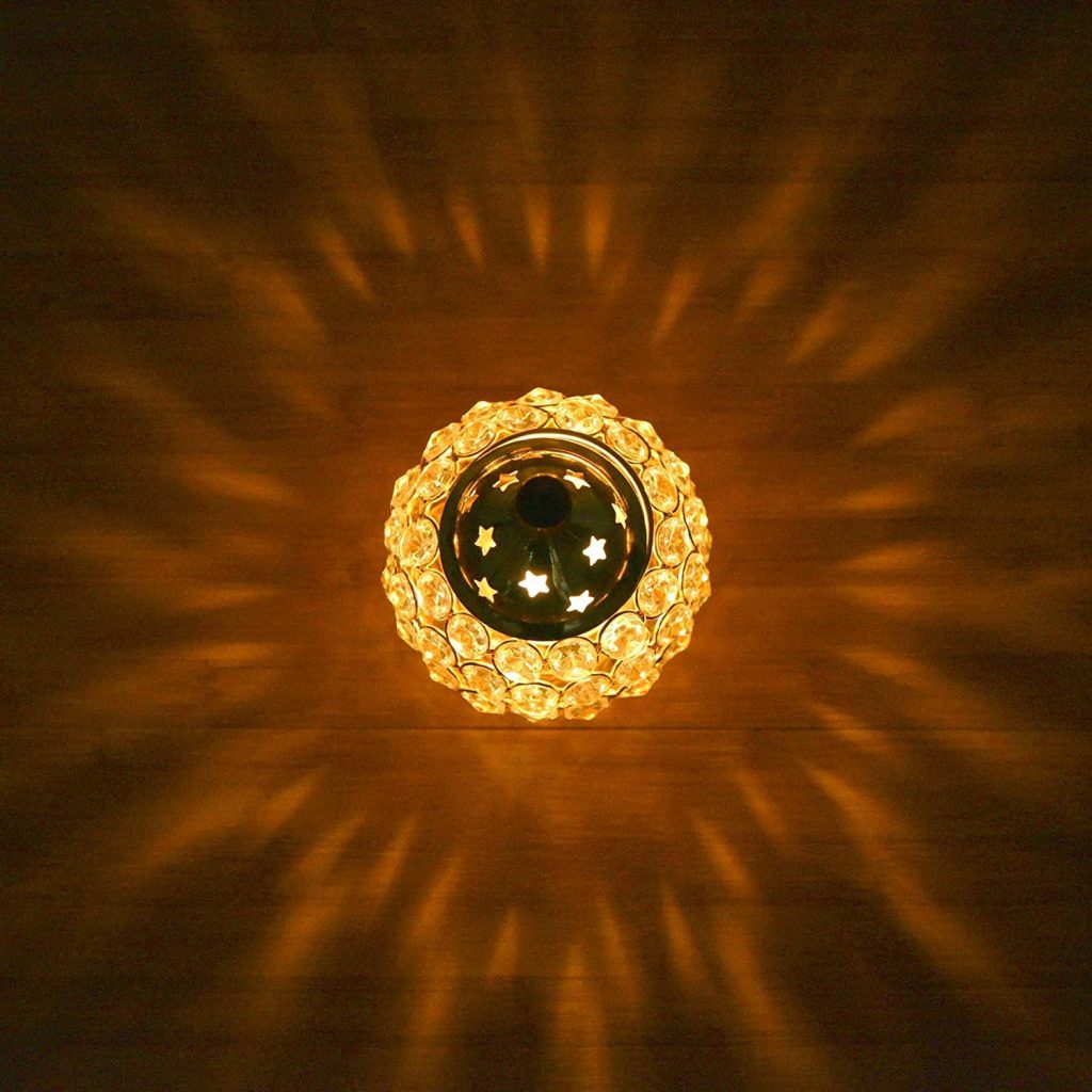 Puja Lamp Diwali Lights for Decoration (Large 17 X 14.5 Cm)